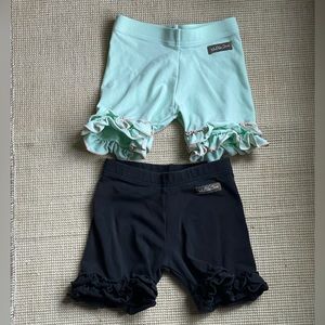 EUC Matilda Jane ruffle shorts